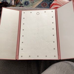 Vanity person size light mirror